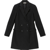 Thumbnail for your product : Balenciaga Black Wool Coat