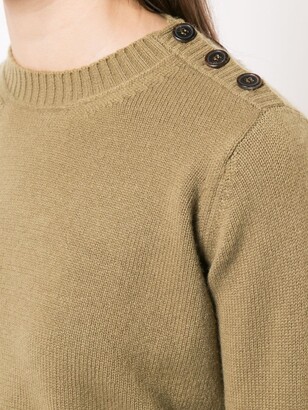 ALEXANDRA GOLOVANOFF Long-Sleeve Fitted Sweater