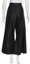 Thumbnail for your product : Aq/Aq High-Rise Crepe Culottes