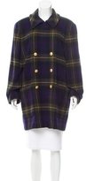 Thumbnail for your product : Escada Margaretha Ley Plaid Wool Coat