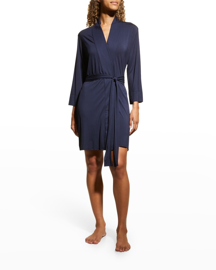 Natori Feathers Essential Short Jersey Robe ShopStyle