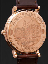 Thumbnail for your product : IWC SCHAFFHAUSEN Portofino Automatic 40mm 18-Karat Red Gold And Alligator Watch, Ref. No. Iw356504