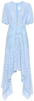 Thumbnail for your product : Costarellos Cotton-blend broderie anglaise dress