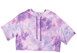 true religion cropped hoodie