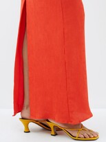Thumbnail for your product : STAUD Gianna Cutout Crepe Maxi Dress