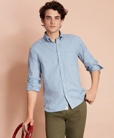 Thumbnail for your product : Brooks Brothers Checked Brushed Twill Sport Shirt