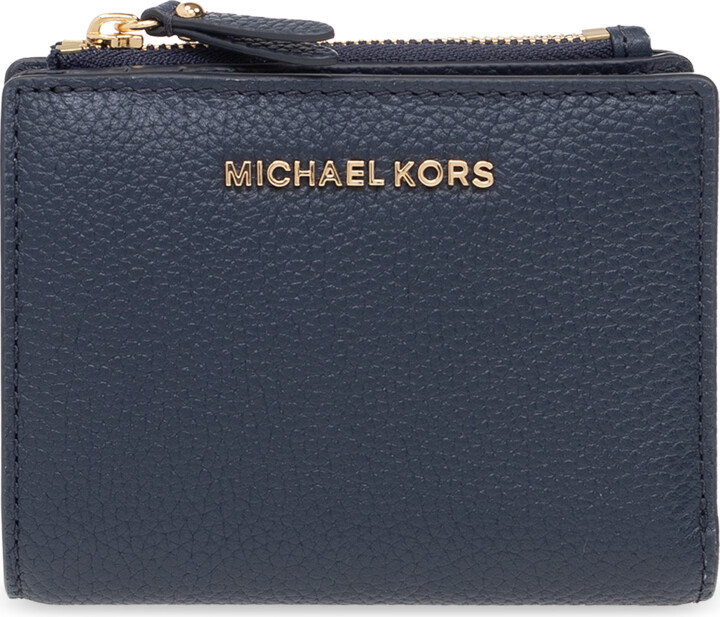 Wallets & purses Michael Kors - Logo wallet in blue - 34F9GTVE9L406