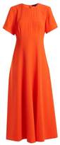 Thumbnail for your product : Proenza Schouler Round Neck Stretch-crepe Dress - Womens - Coral