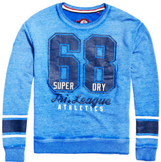 Superdry Tri League Relaxed Crew Sweatshirt
