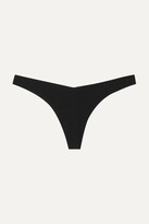 Thumbnail for your product : Commando Tiny Stretch Thong - Black