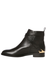 Thumbnail for your product : Fratelli Rossetti 20mm Belted Calf Leather Ankle Boots