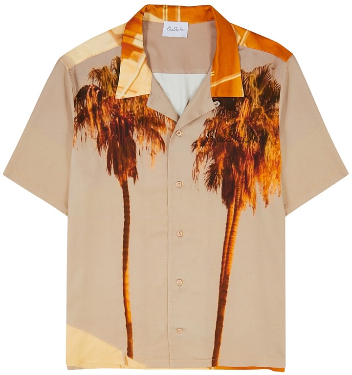 Men Printed Satin Shirt | Shop the world's largest collection of 