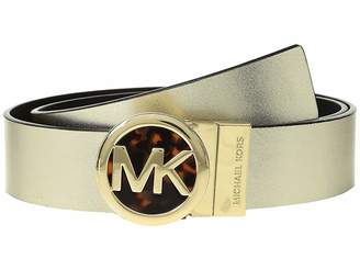 MICHAEL Michael Kors Smooth Leather Reversible Belt