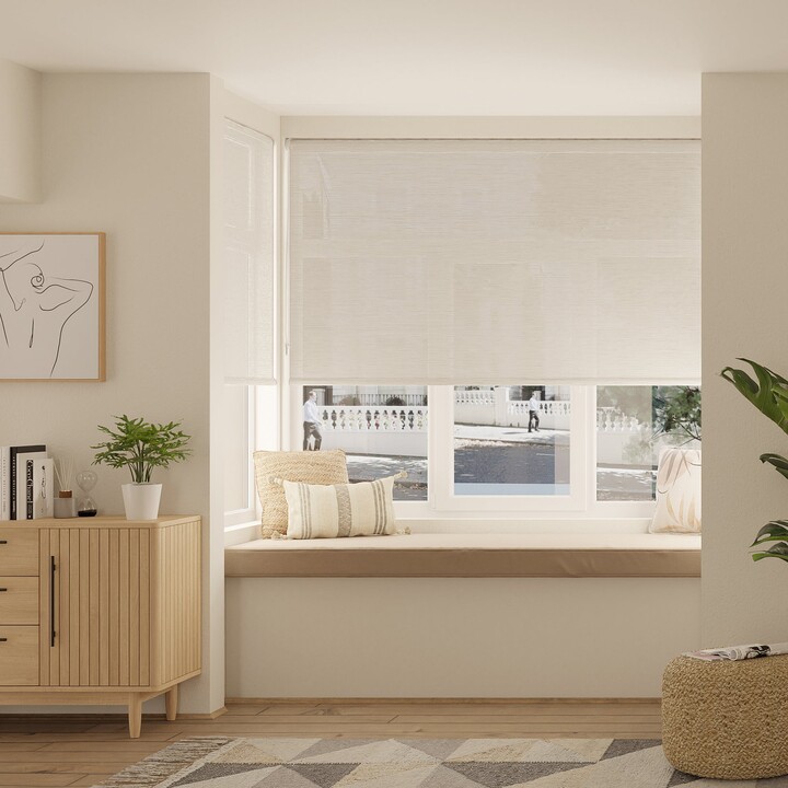 Dunelm Textured White Roller Blind White ShopStyle Decor