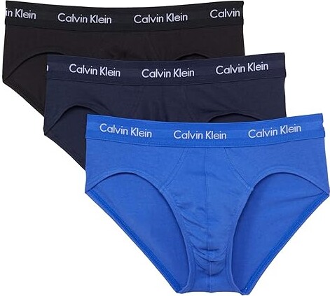 Calvin Klein Underwear Cotton Stretch Multipack Hip Brief (Black 1) Men's  Underwear - ShopStyle