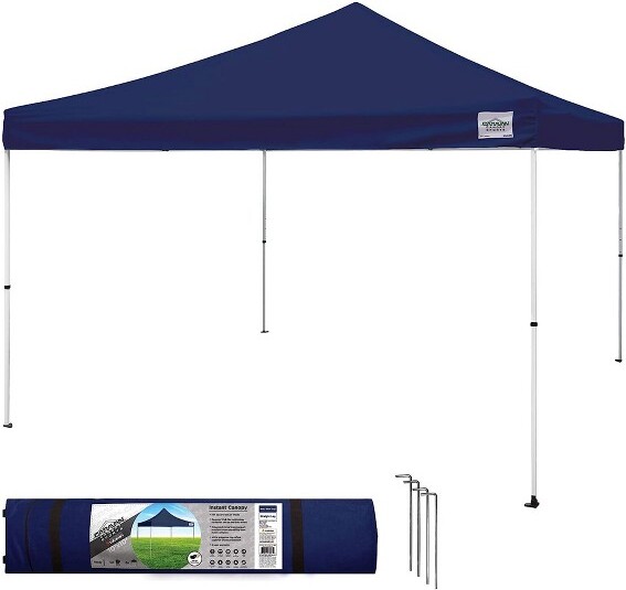 Caravan CaravanCanopyMSeriesPro212x12FootStraightLegInstantCanopy,Blue