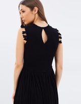 Thumbnail for your product : Whistles Crochet Lace Insert Jersey Dress