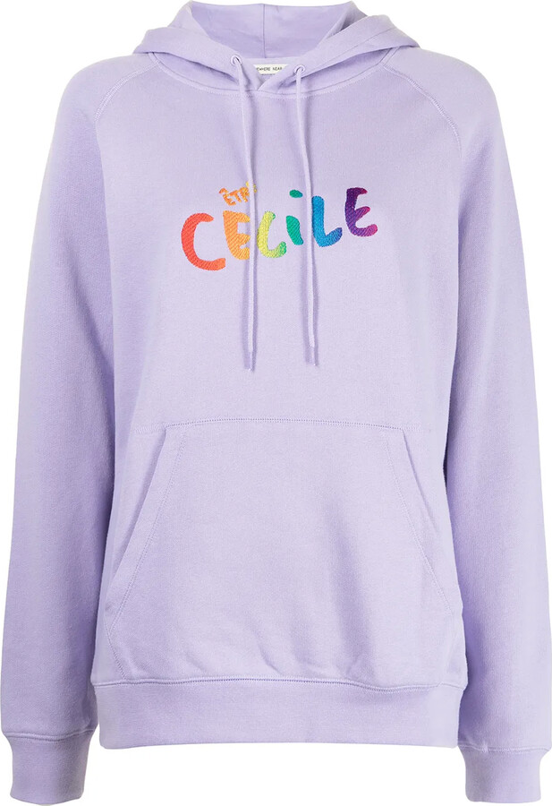 Être Cécile Logo Print Hoodie
