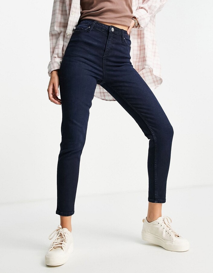 Miss Selfridge Women's Blue Skinny Jeans | ShopStyle