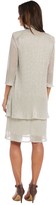 Thumbnail for your product : R & M Richards R&M Richards Metallic Sleeveless Dress and Matching Cardigan