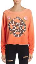 Thumbnail for your product : Wildfox Couture Monte Snake Charmer Graphic Sweatshirt