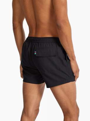 Paul Smith Zebra Embroidered Quick Drying Swim Shorts - Mens - Black