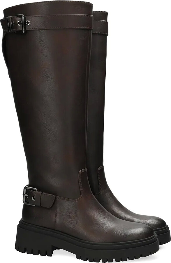 Mexx Buckle Lug-Sole Boots