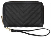 Thumbnail for your product : Delia's Chevron Quilted Wristlet