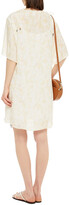 Thumbnail for your product : See by Chloe Tiered Floral-print Crepe De Chine Mini Dress