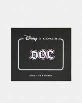 Thumbnail for your product : Coach Disney X Doc Sticker