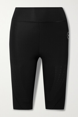 adidas by Stella McCartney + Net Sustain Truepurpose Perforated Recycled Stretch Shorts