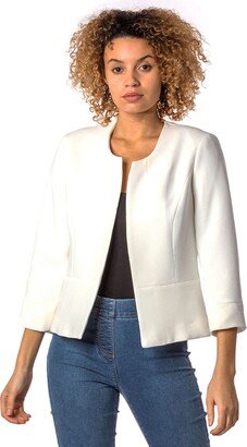 ladies white bolero jacket
