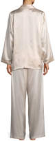 Thumbnail for your product : Christine Lingerie Garbo Classic Silk Pajama Set