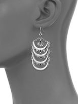 Thumbnail for your product : Catherine Malandrino Arch Drop Earrings