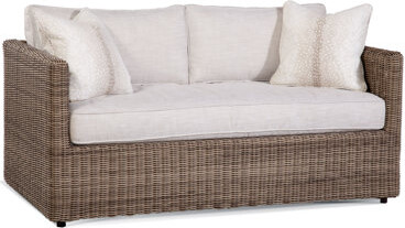 Braxton Culler Paradise Bay 66'' Wide Wicker Loveseat
