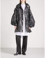 Jil Sander Evian hooded PVC coat 