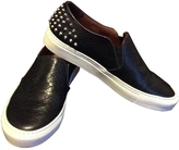 Thumbnail for your product : Sandro Black Leather Trainers