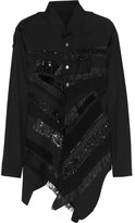 Thumbnail for your product : Junya Watanabe Patchwork cotton shirt
