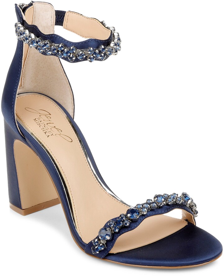 Navy Sandals With Heels | Shop The Largest Collection | ShopStyle