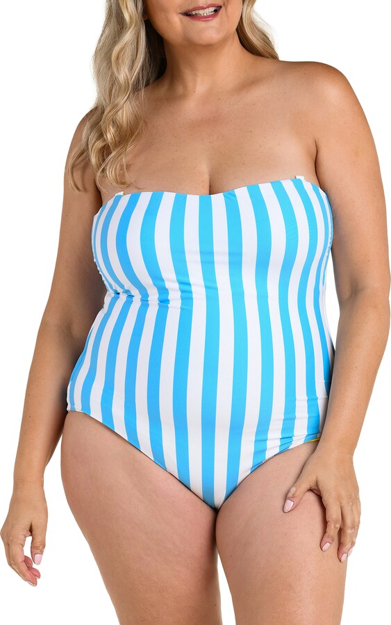 La Blanca Coastal Reversible One-Piece Swimsuit