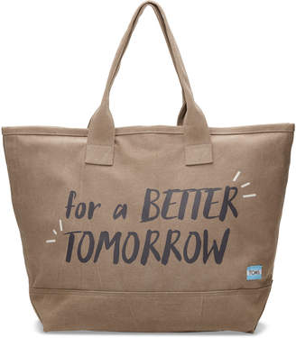 Toms Desert Taupe For A Better Tomorrow All Day Tote