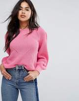 Thumbnail for your product : Missguided Balloon Sleeve Sweater