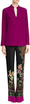 Thumbnail for your product : Etro Silk Tunic Blouse