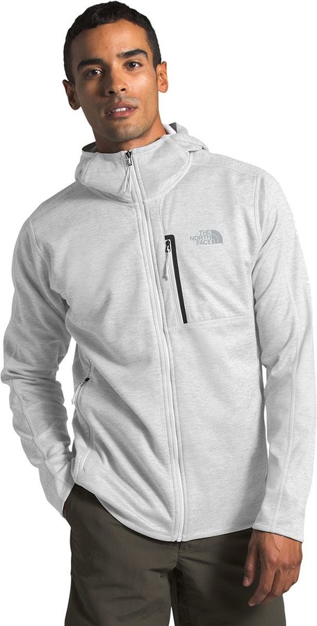 the north face canyonlands hooded fleece jacket