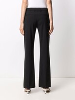 Thumbnail for your product : Piazza Sempione Virgin Wool-Blend Flared-Cuff Trousers