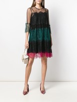 Thumbnail for your product : Twin-Set Lace Panel Dress