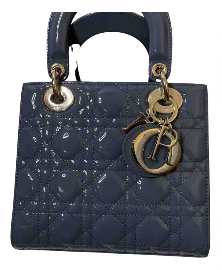 navy patent leather bag