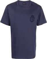 Thumbnail for your product : Billionaire crest-motif short-sleeved T-shirt