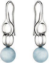 Thumbnail for your product : Georg Jensen Sphere sterling silver aquamarine earrings