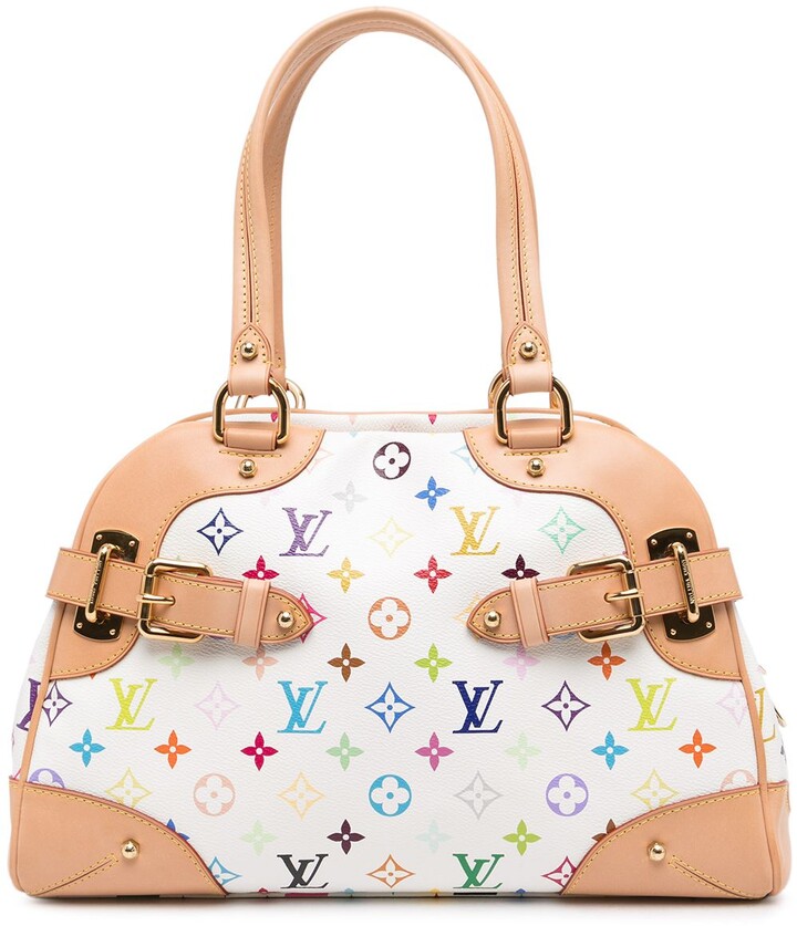 Louis Vuitton Limited Edition Monogram Multicolor Claudia Handbag